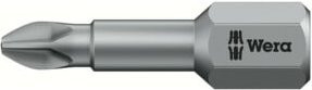 Wera Bit Torsion PH1 25 mm, 10 Stück, Silber - Bild 1