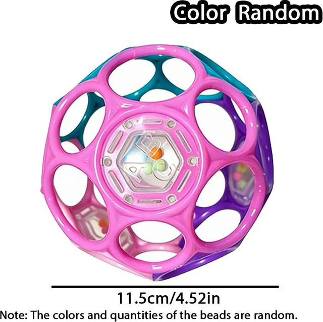 Linyi toy car, Weicher Rasselsball, Sensorisches Greifspielzeug, ab 0 Jahre - Bild 1