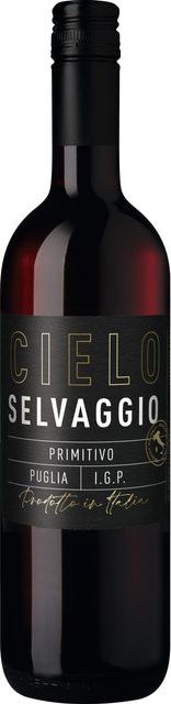 Cielo Selvaggio Primitivo Rotwein, Puglia IGP, 2024, 0,75 l - Bild 1