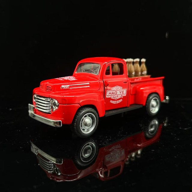 WELLY Ford Pickup Retro Oldtimer, Simulationsmodell, 1:32, mit Licht und Sound - Bild 1