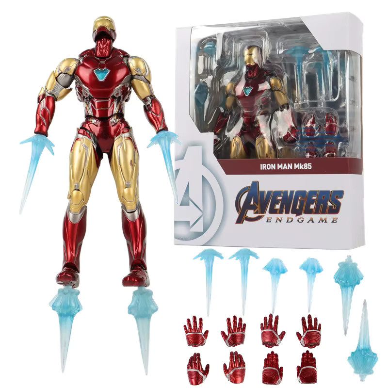 ZDTDS Marvel Iron Man MK85 MK50 MK20 MK5 MK7 Actionfigur Modell - Bild 3