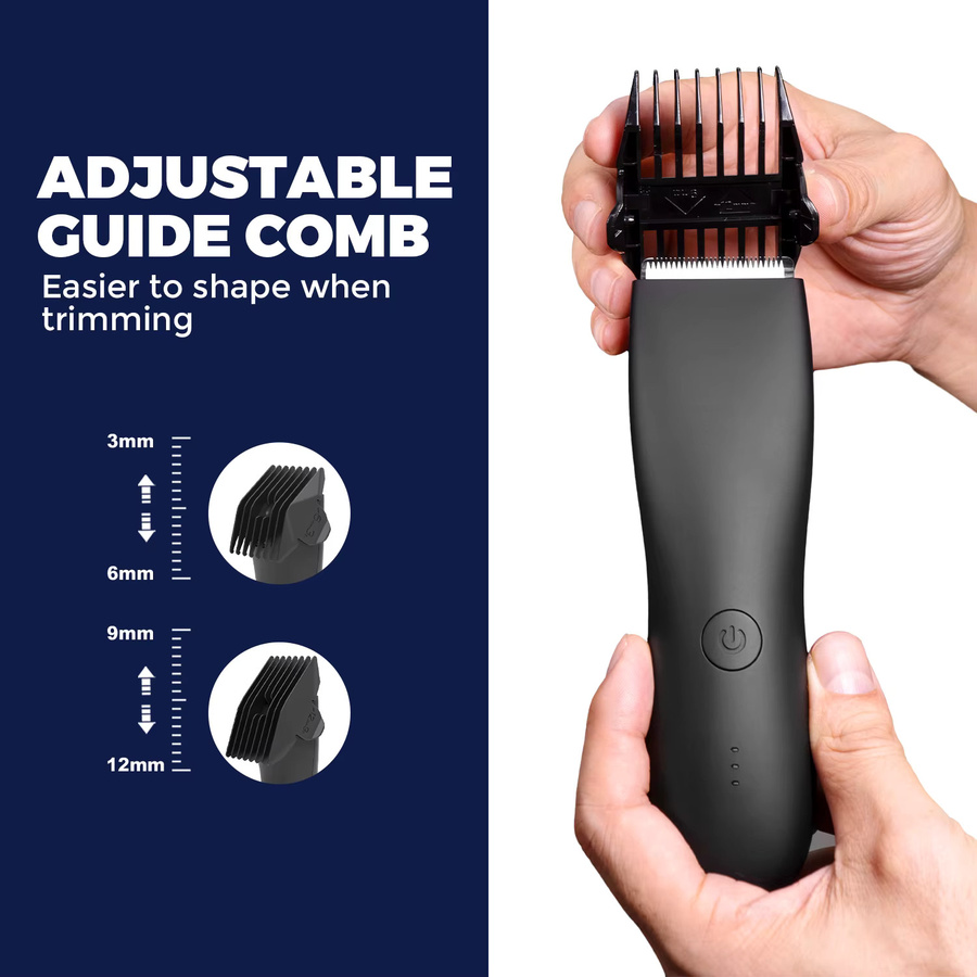 Yafull Elektrischer Körperhaarschneider, Unisex, Weiß - Bild 4