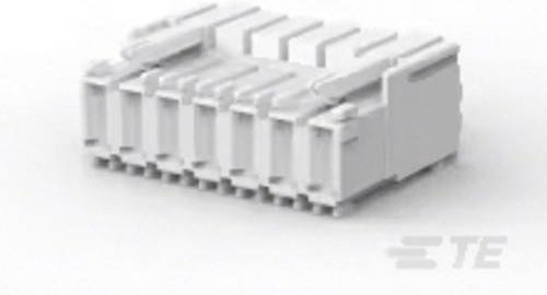 TE Connectivity Buchsengehäuse-Kabel 1534072-7 in Weiß - Bild 1