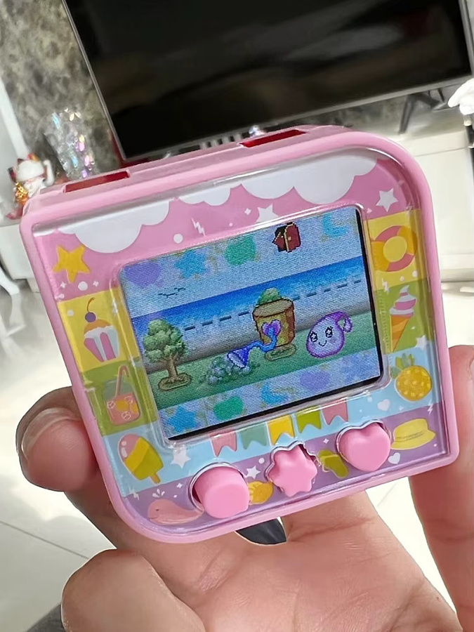 Bandai Tamagotchi, Elektronisches Haustier-Spielgerät, Englische Version, Farbbildschirm, ab 3 Jahre - Bild 5