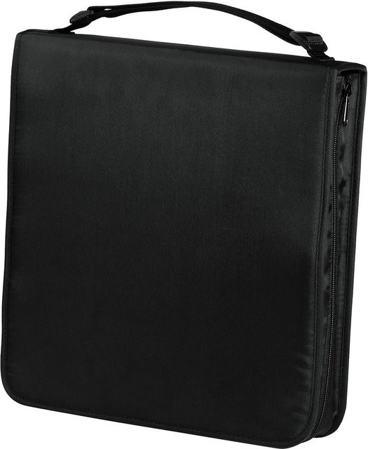 Hama CD DVD Blu-ray Tasche Schwarz für 160 Medien - Bild 1