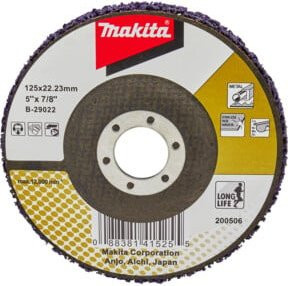 Makita Reinigungsscheibe LL für Winkelschleifer, Mehrfarbig, Durchmesser: 125 mm - Bild 1