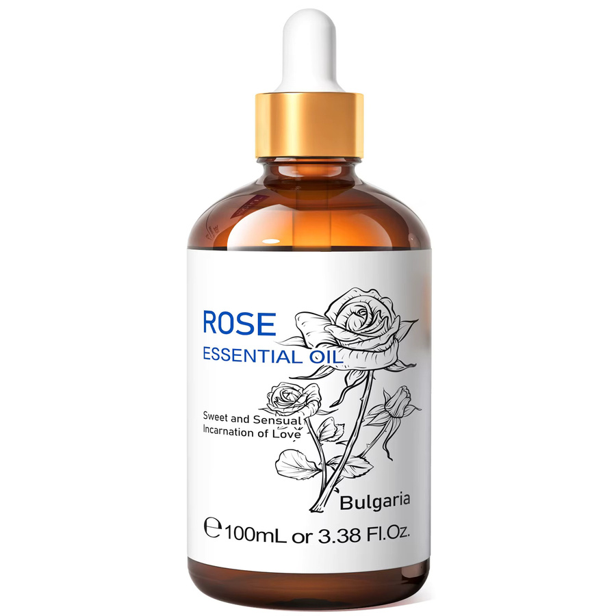 HIQILI Körperöl, Rose, Geranie, Vanille, 100 ml, Unisex - Bild 4