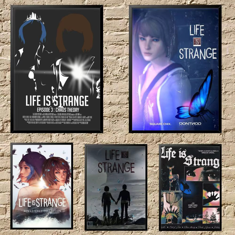 POPULAR Life Is Strange Poster HD wasserdichte selbstklebende Wandkunst in Multicolor - Bild 2
