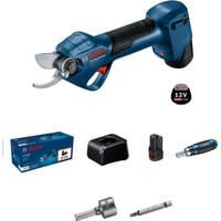 Bosch Professional Akku-Gartenschere GGP 12V-25 mit 2 x 3,0 Ah Akkus in Blau/Schwarz/Mehrfarbig - Bild 2