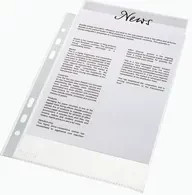 Esselte Prospekthüllen Economy DIN A4 transparent 50 µm 100 Stück - Bild 1