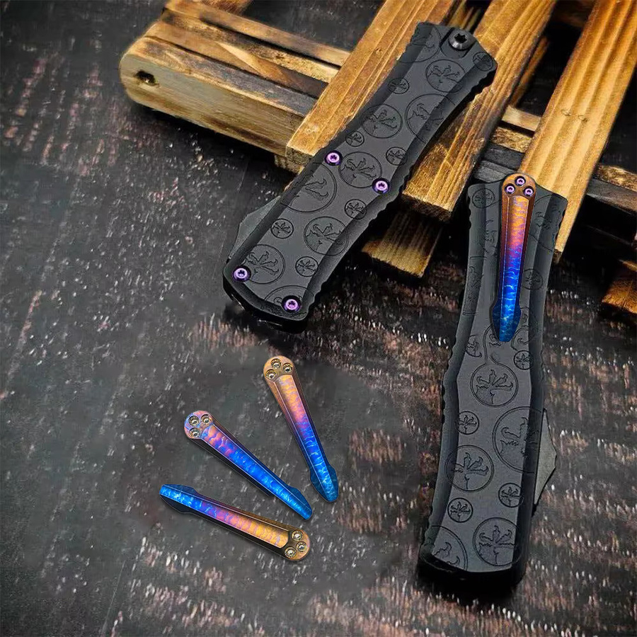 Swayboo Taschenmesser-Clip aus Titan in Multicolour für Paramilitary 2 C81 Para3 C223 Mod-Zubehör - Bild 3