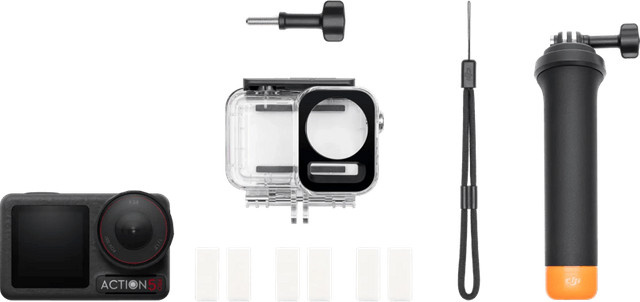 DJI Osmo Action 5 Pro Tauch-Zubehörset in Schwarz - Bild 1