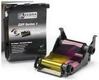 Zebra YMCKO Farbband für Zebra ZXP Series 1 und ix Series, Multicolor, für bis zu 100 Plastikkarten - Bild 1