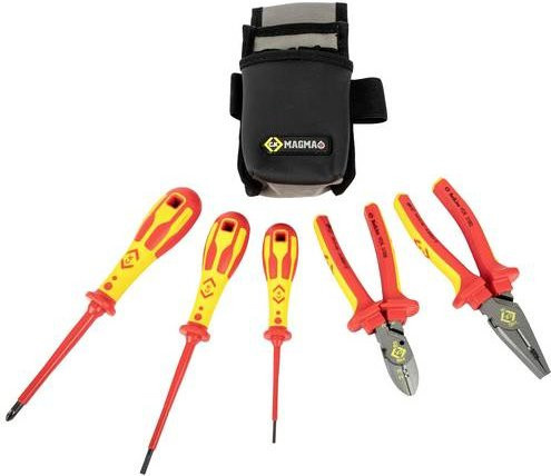C.K. T5980 VDE Werkzeugset für Elektriker und Techniker, 6-teilig, Rot - Bild 1