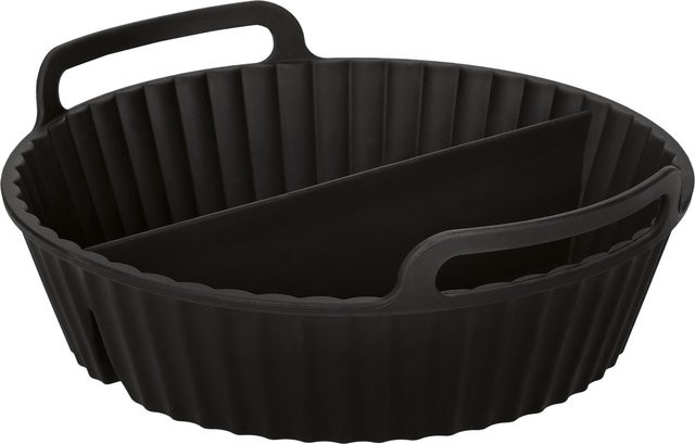 SILVERCREST Spritzschutz-Set und Silikonform mit Divider für Heißluftfritteusen - Bild 1