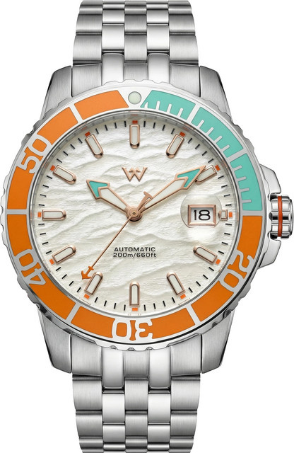 Welly Merck Armbanduhr, Automatik, Edelstahl, Silber, Herren - Bild 1