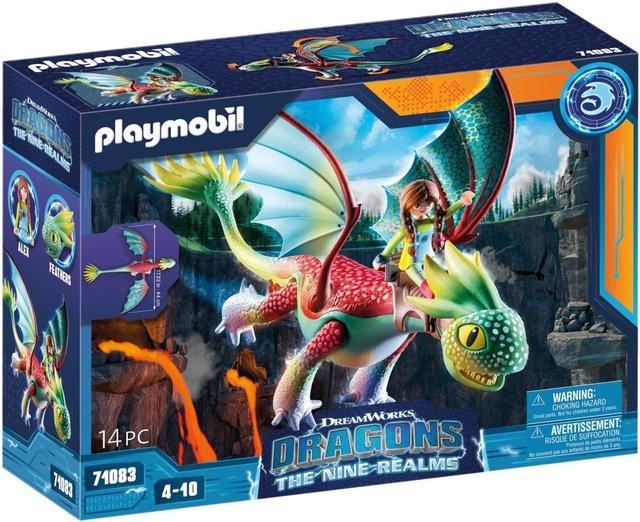 Playmobil Feathers & Alex The Nine Realms DreamWorks Dragons - Bild 1