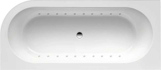 Ottofond Whirlpool Modena Corner Rechts mit Komfort-Lightsystem in Weiß B: 178 cm, T: 78 cm - Bild 1