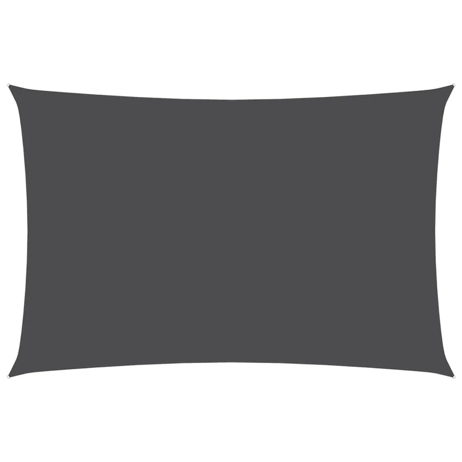 vidaXL Sonnensegel Rechteckig aus Oxford-Gewebe, Anthrazit, 6 x 8 m - Bild 2