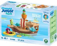 PLAYMOBIL Junior & Disney Peter Pans Piratenschiff Konstruktionsspielzeug - Bild 1