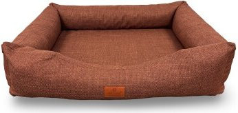 Petliving orthopädisches Hundebett Linn braun XL mit orthopädischem Schaumstoff und abnehmbarem Bezug B/T/H: 110 x 80 x 25 cm - Bild 1
