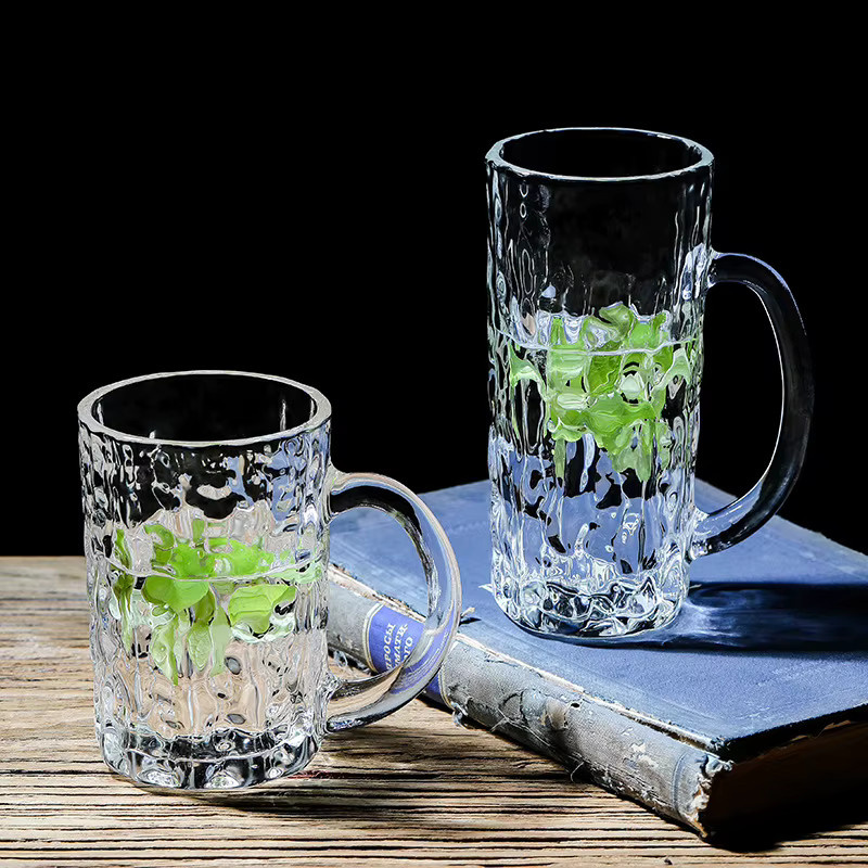 Creative Home Glasbecher mit Griff und Baummuster in Transparent - Bild 3