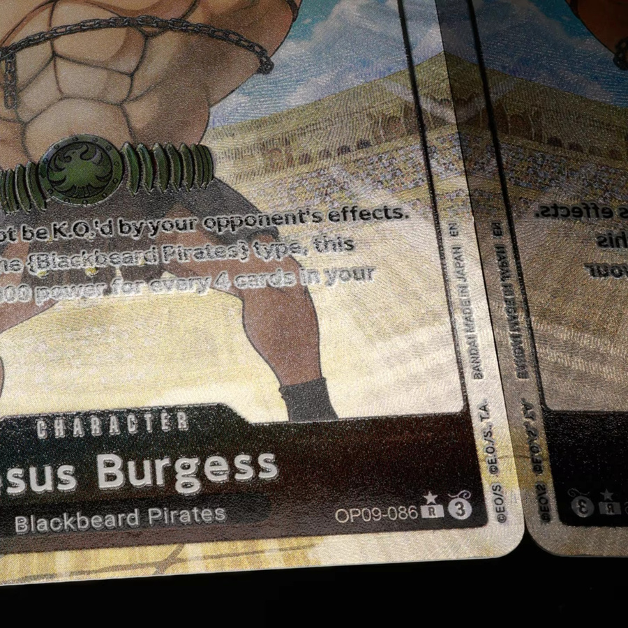 Bandai One Piece Burgess Regular Alt Art Karte, Englisch, ab 14 Jahren - Bild 3