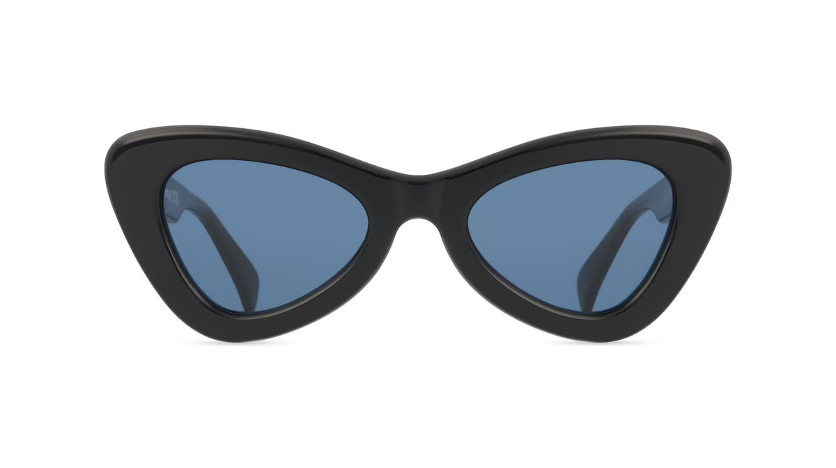Kenzo KZ40178I Sonnenbrille Butterfly, Vollrand, Kunststoff, Damen, schwarz - Bild 1