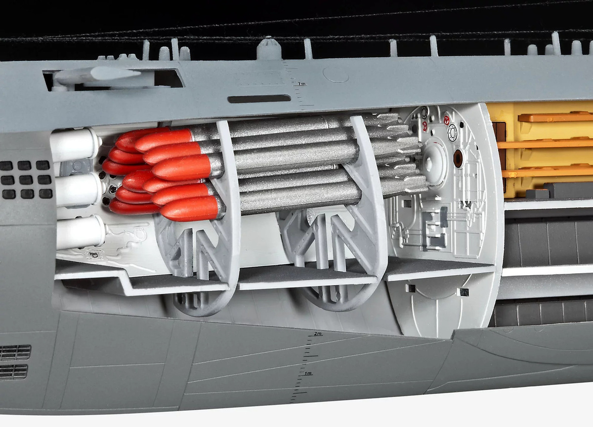 Revell U-Boot Typ XXI mit Interieur Grau - Bild 3