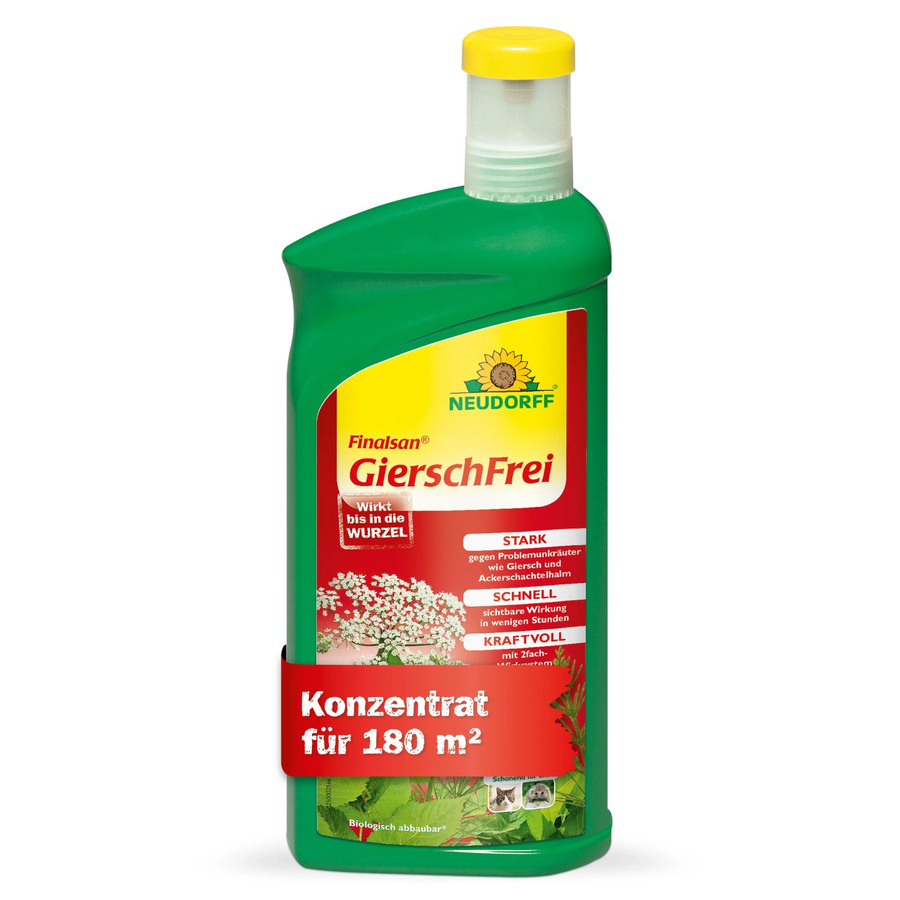 Neudorff Finalsan Gierschfrei biologisches Unkrautmittel gegen Unkraut im Beet, 1 l - Bild 2