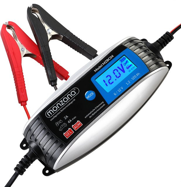 MONZANA Batterieladegerät für 6V und 12V in Multicolor - Bild 1