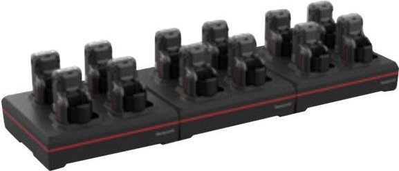 Honeywell Ladeschale mit 12 Schächten und 12 Ausgangsanschlüssen für Honeywell 8675i in Schwarz (MB12-SCN10) - Bild 1