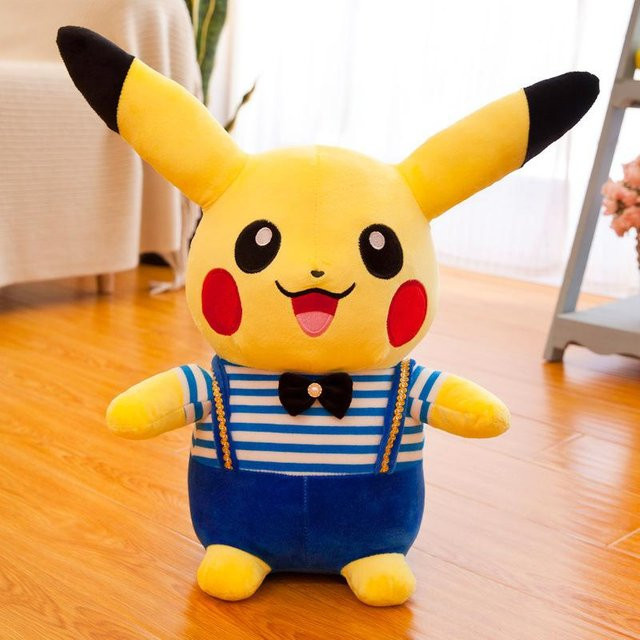 Pokémon Pikachu Kissen, Plüschtier, 30cm - Bild 1