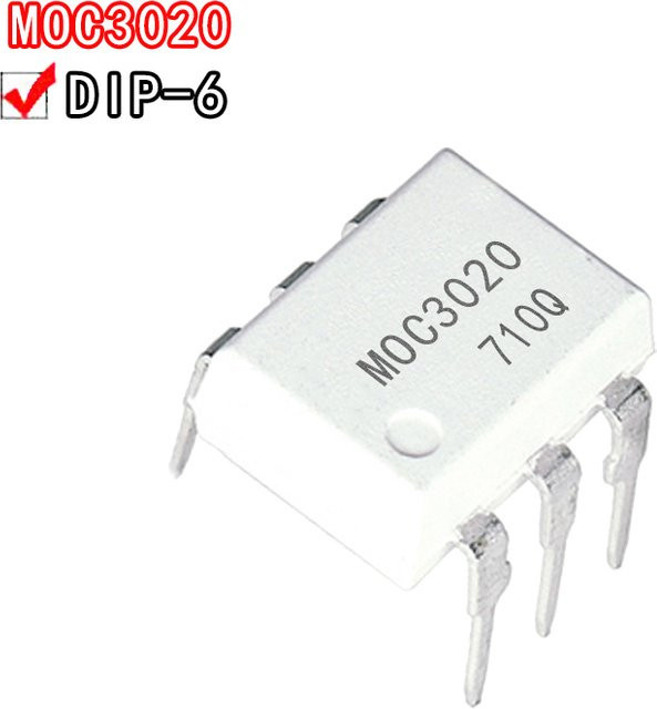 10er Set Si Tai&SH MOC-Serie Optokoppler DIP-6 in Weiß - Bild 1