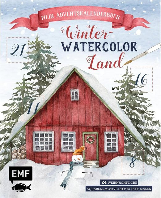 Winter-Watercolor-Land, Kalender - Bild 1