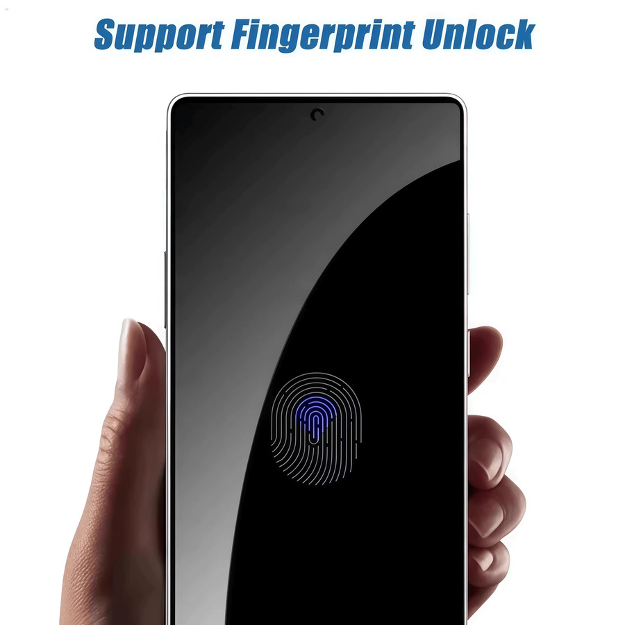Bolomboy Sichtschutz Displayschutz aus gehärtetem Glas für Samsung Galaxy S26 Ultra S25 Edge S24 S23 S22 S21 Plus, transparent - Bild 6