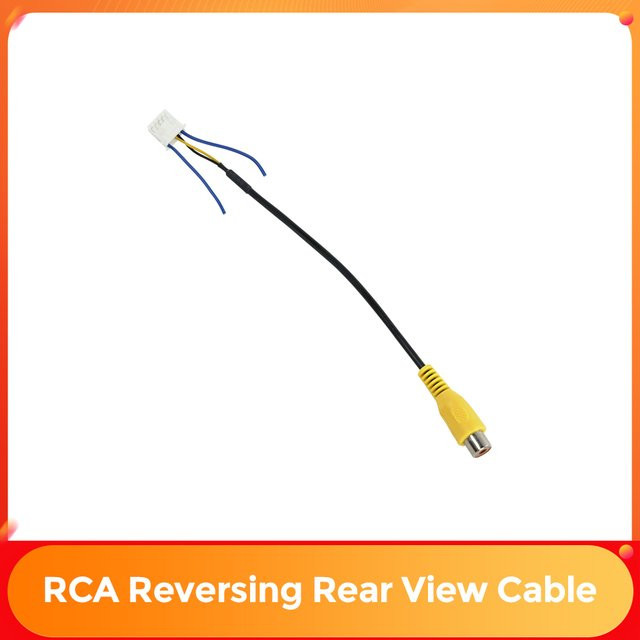 NAVIFANS 10-Pin RCA Rückfahrkabeladapter für VW Nissan Toyota KIA Universal-Autoradio-Monitor-Kabelanschluss - Bild 1