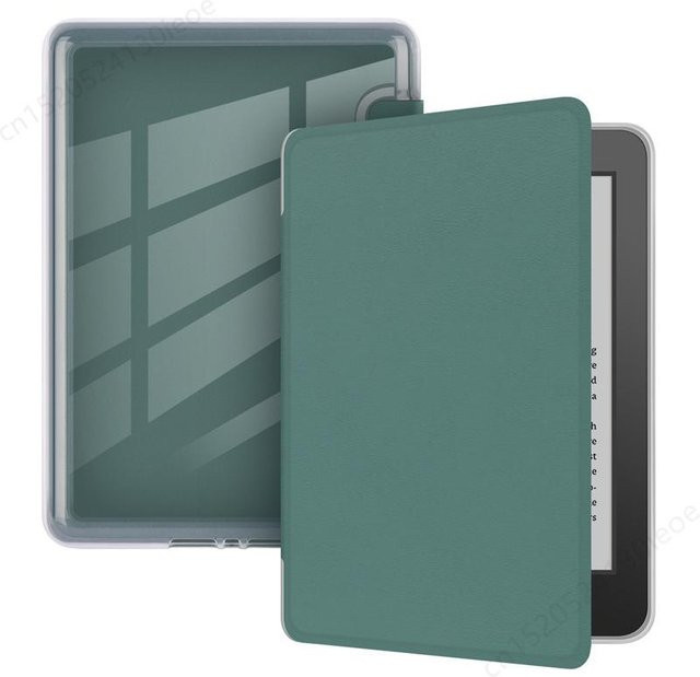 Amazon Acryl Hülle Smart Cover für Kindle Paperwhite 6 12. Signatur Edition 7 Zoll und Kindle Colorsoft 7 Zoll in Grün - Bild 1