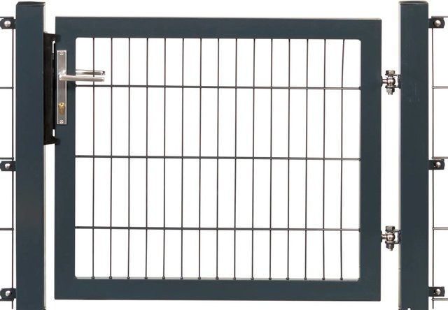 FLORAWORLD Premium Einzeltor Schwingtor aus Metall in Anthrazit Grau, B/H: 100 x 80 cm - Bild 1