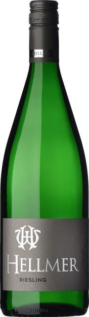 Hellmer Riesling Weißwein, Pfalz, 2023, halbtrocken, 1 l - Bild 1