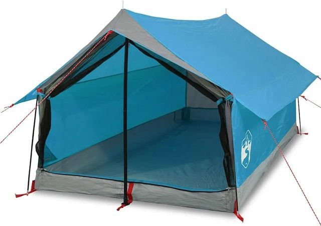 Furnicato Campingzelt Scout A Form Blau B/T/H: 193 x 122 x 96 cm - Bild 1