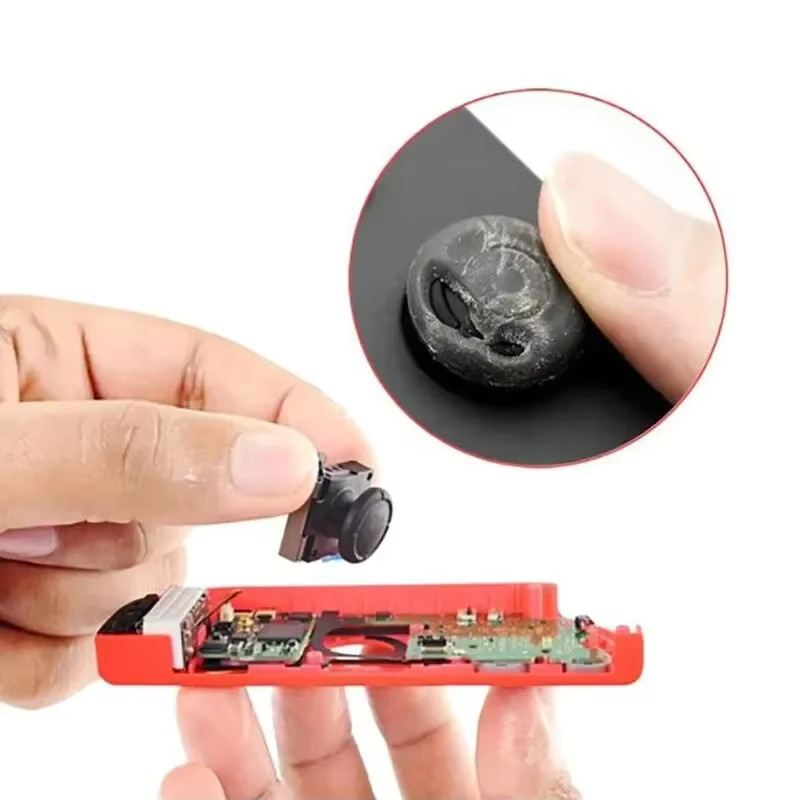 Ersatz 3D Analog Joystick Thumb-Stick für Nintendo Switch und Switch Lite Joy-Con Controller in Blau und Schwarz - Bild 3