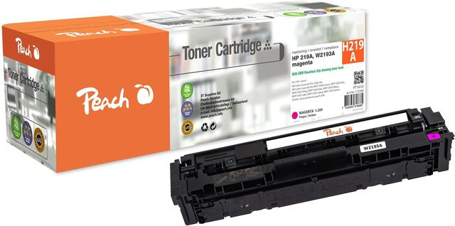 Peach Tonerpatrone HP 219A W2193A Multicolor für HP Color LaserJet Pro MFP 3302 fdn und HP Color LaserJet Pro MFP 3302 fdw (wiederaufbereitet) - Bild 1