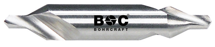 Bohrcraft Zentrierbohrer DIN 333 Form A 60 Grad HSS in Silber, Durchmesser: 3,15 mm - Bild 1