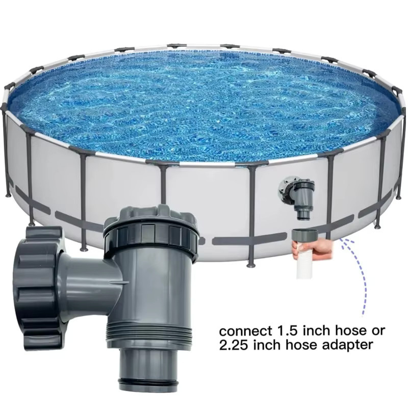 Einlass und Auslass Sieb Befestigung für Schwimmbad Filter Ersatzteil P6H1317 / P6 passend für Bestway Coleman und INTEX Pools - Bild 2