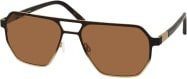 FREIGEIST 865008 Sonnenbrille Aviator, Metall, Herren, black, brown - Bild 1