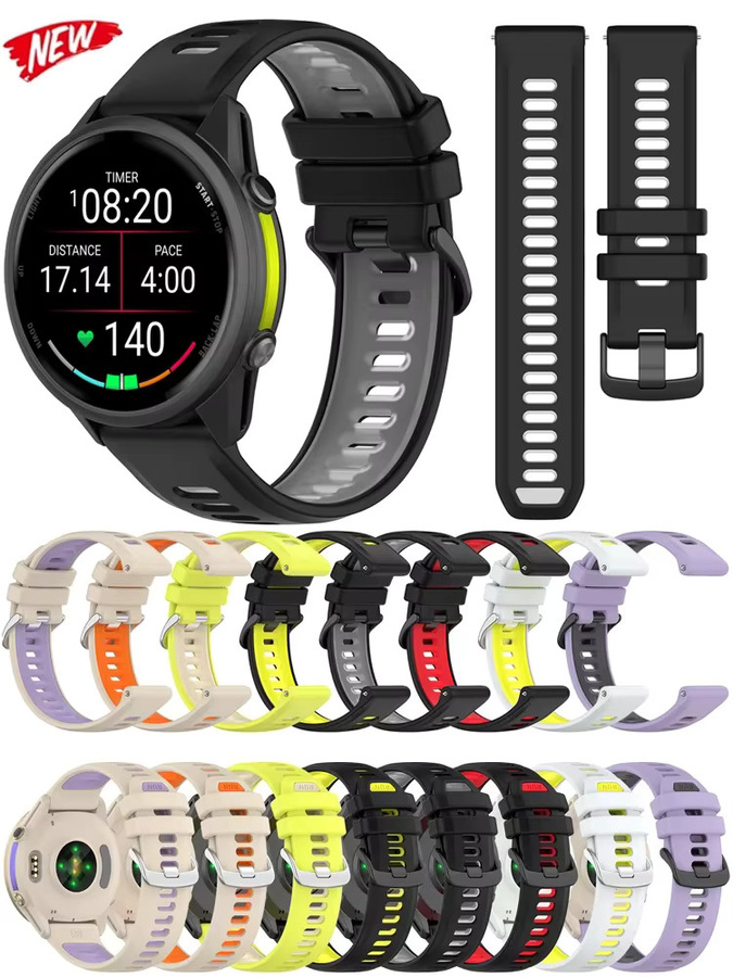 Garmin Uhrenarmband Silikon, Bicolor, Unisex - Bild 5