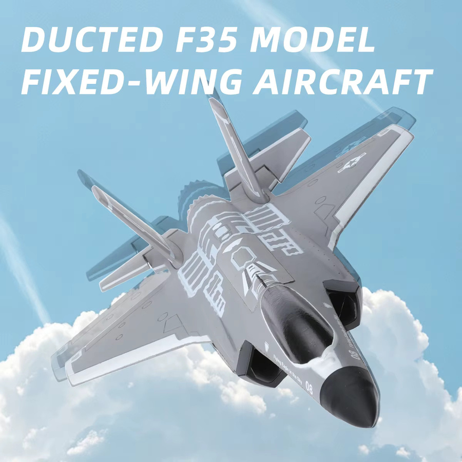 JIKEFUN F35 Fighter, RC Flugzeug, ferngesteuert, 4-Kanal, bürstenlos - Bild 2