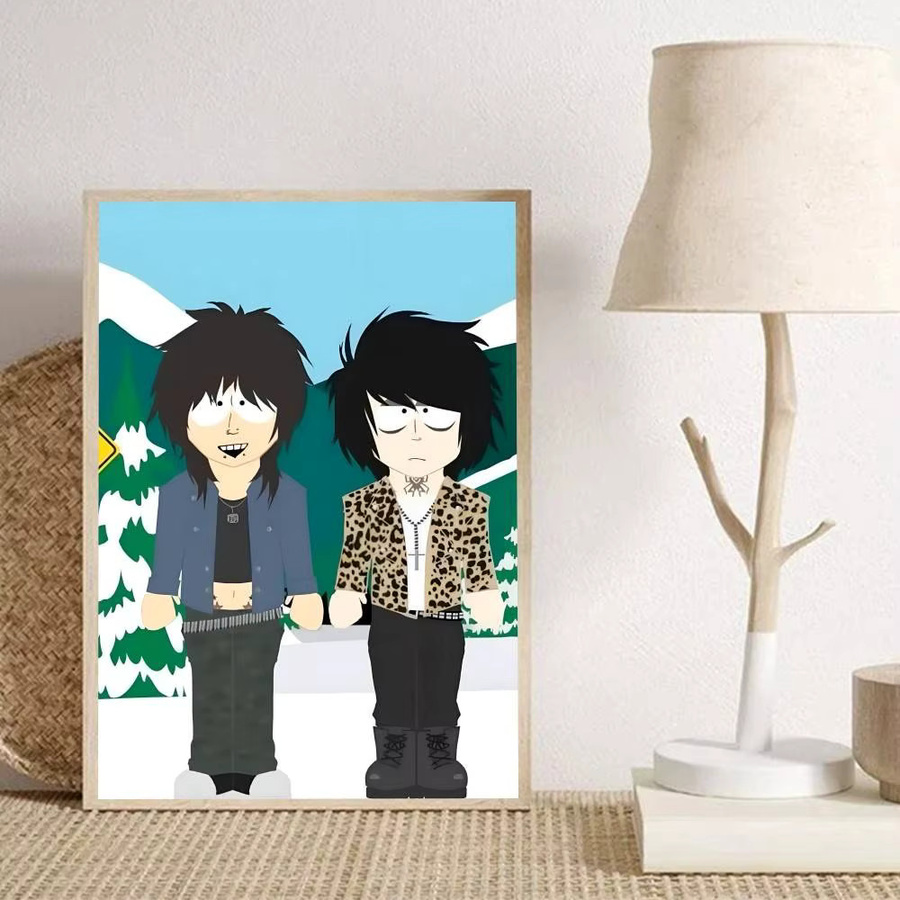 Selbstklebender Papierdruck H-Jake Webber Johnnie G-Gilbert Poster in Mehrfarbig - Bild 6