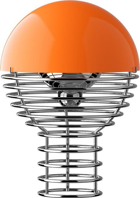 Verpan Wire Akkuleuchte Tischleuchte in Chrom und Multicolour im Mid-Century Design - Bild 1